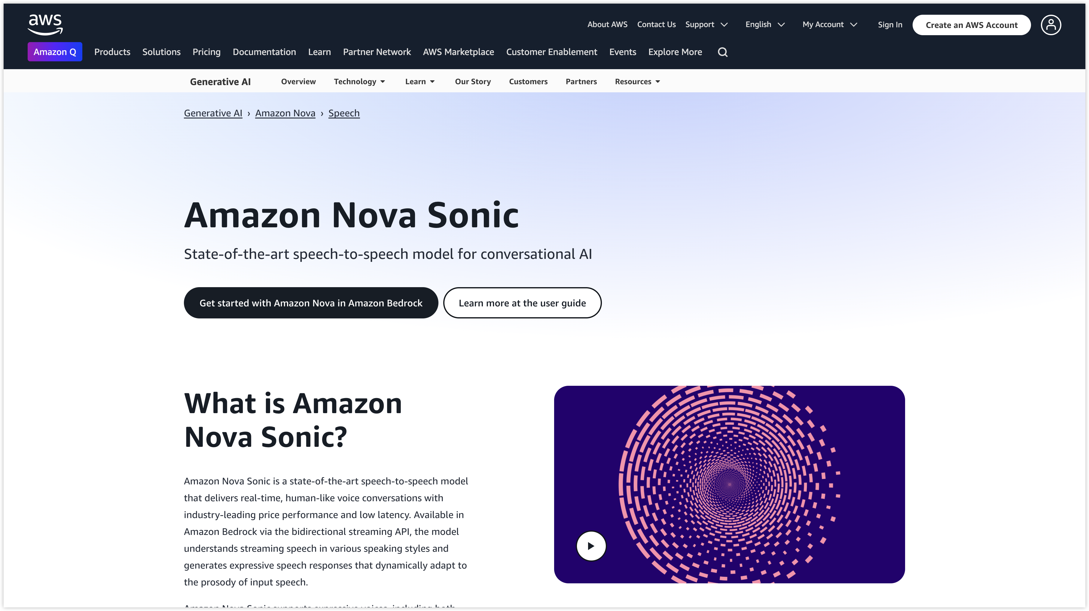 Nova Sonic